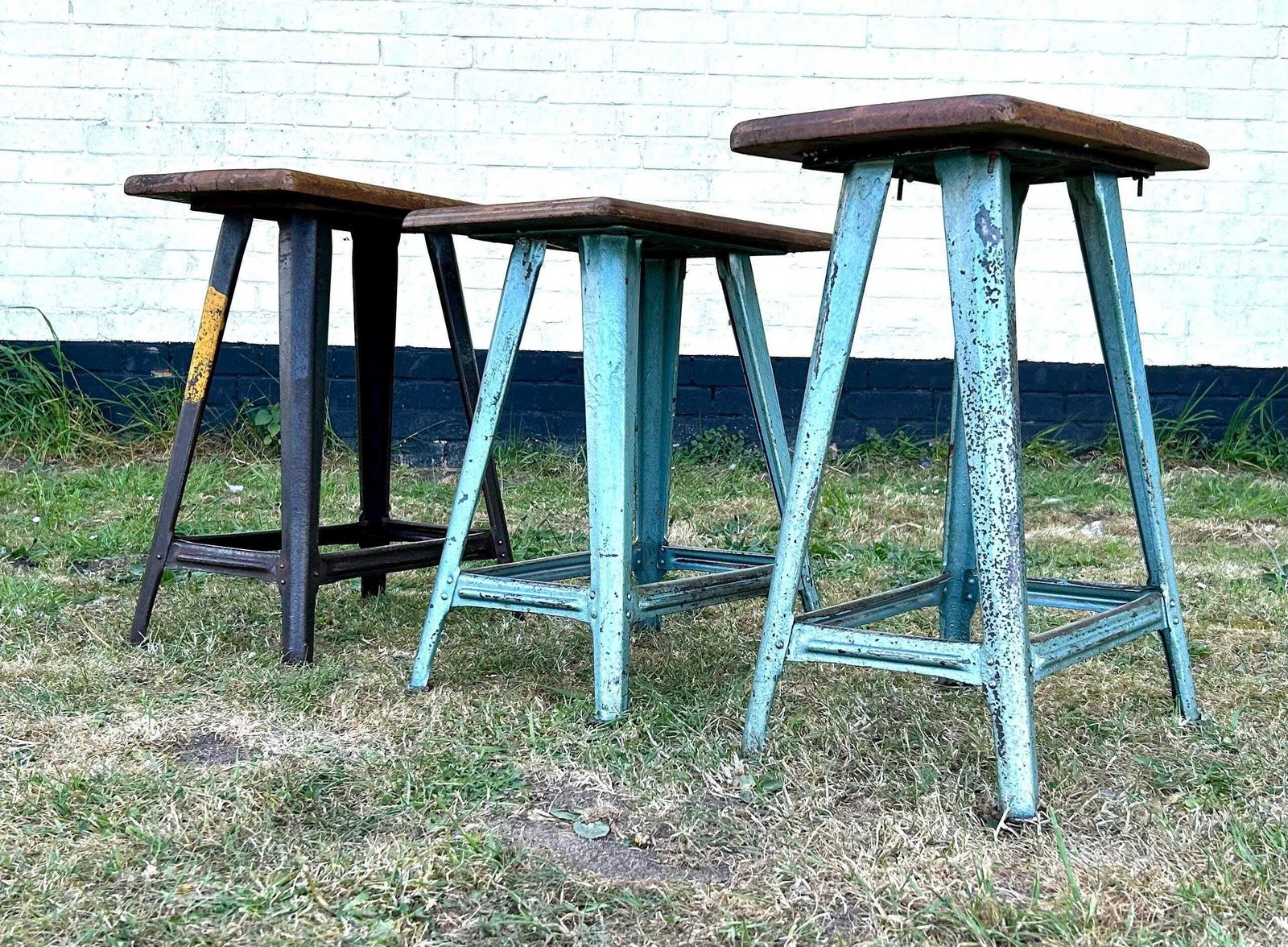 Rowac Robert Wagner Industrial Stool Office Desk Kitchen Chair Vintage Retro Decor Seating Bauhaus Mid Century photo furniture