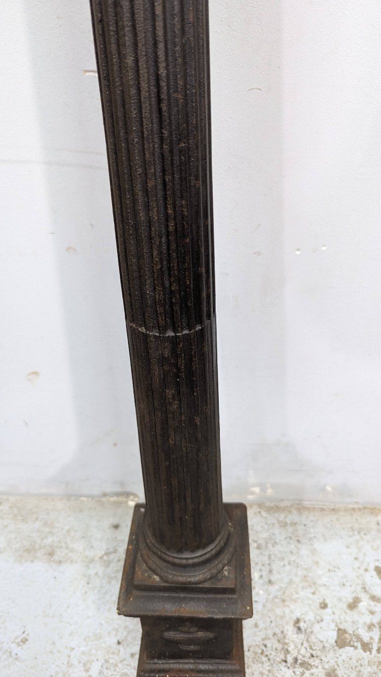 Cast Iron Staircase Banister From The Napoleon III Period photo 854.0