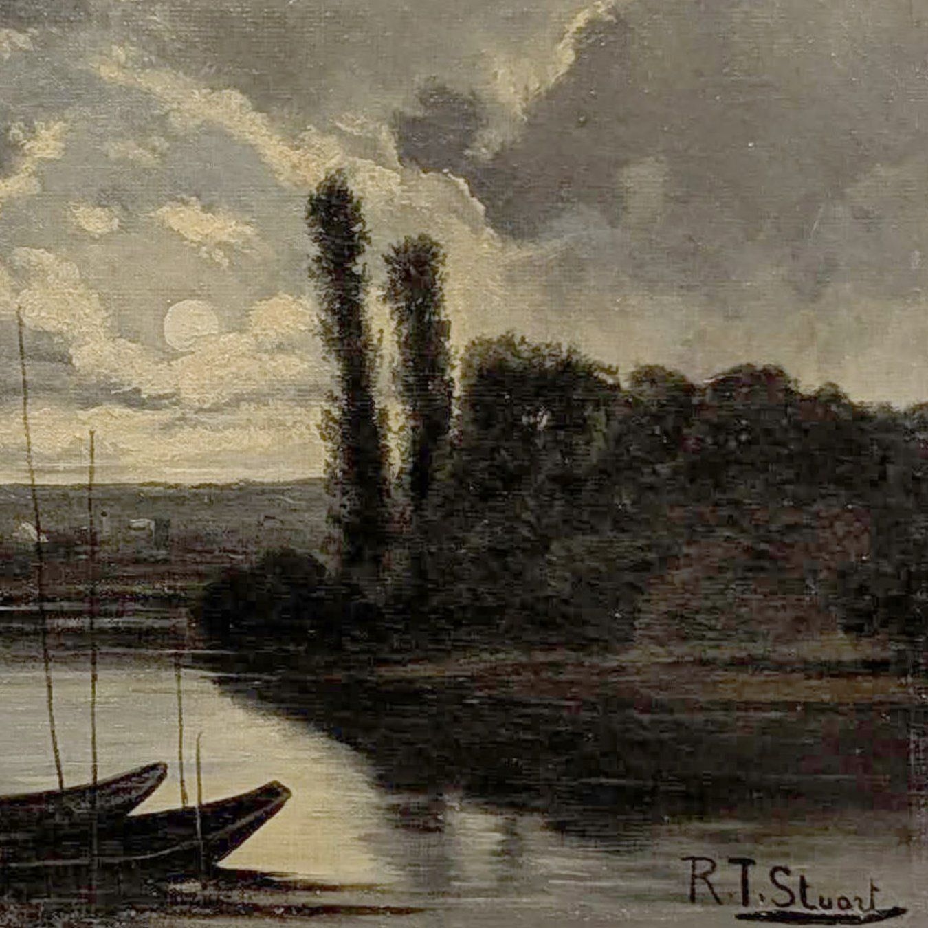 Hst To Restore Lake Scene Rt Stuart photo Art