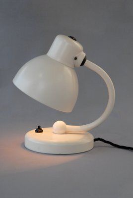 Night Stand Lamp No. 1227 St By Marianne Brandt And Hin Bredendieckvfor Kandem, Germany, 1940s, 1942 photo furniture