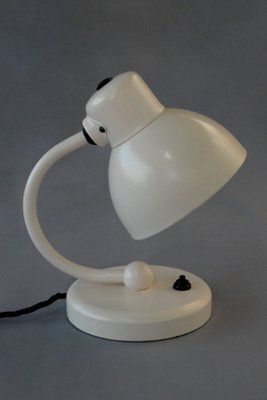 Night Stand Lamp No. 1227 St By Marianne Brandt And Hin Bredendieckvfor Kandem, Germany, 1940s, 1942 photo for sale