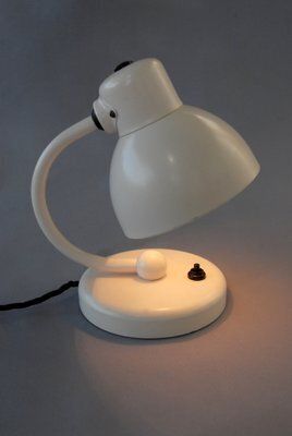 Lighting Night Stand Lamp No. 1227 St By Marianne Brandt And Hin Bredendieckvfor Kandem, Germany, 1940s, 1942 photo