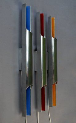 Pan Opticon Pendant Lamps By Bent Karbly For Lyfa, Denmark, 1970s, Set Of 3 photo buy