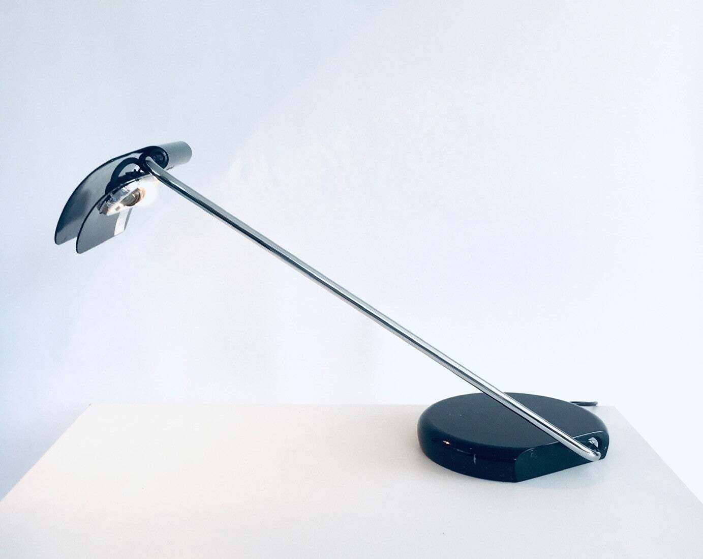 Postmodern Design Tegola Desk Lamp By Bruno Gecchelin, Italy 1980's photo vintage