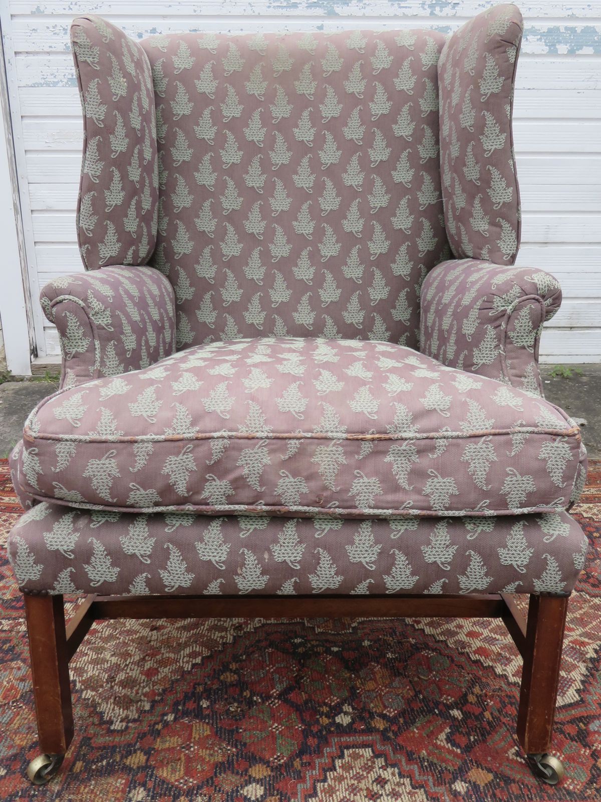 Howard And Sons Duke Style Armchair.