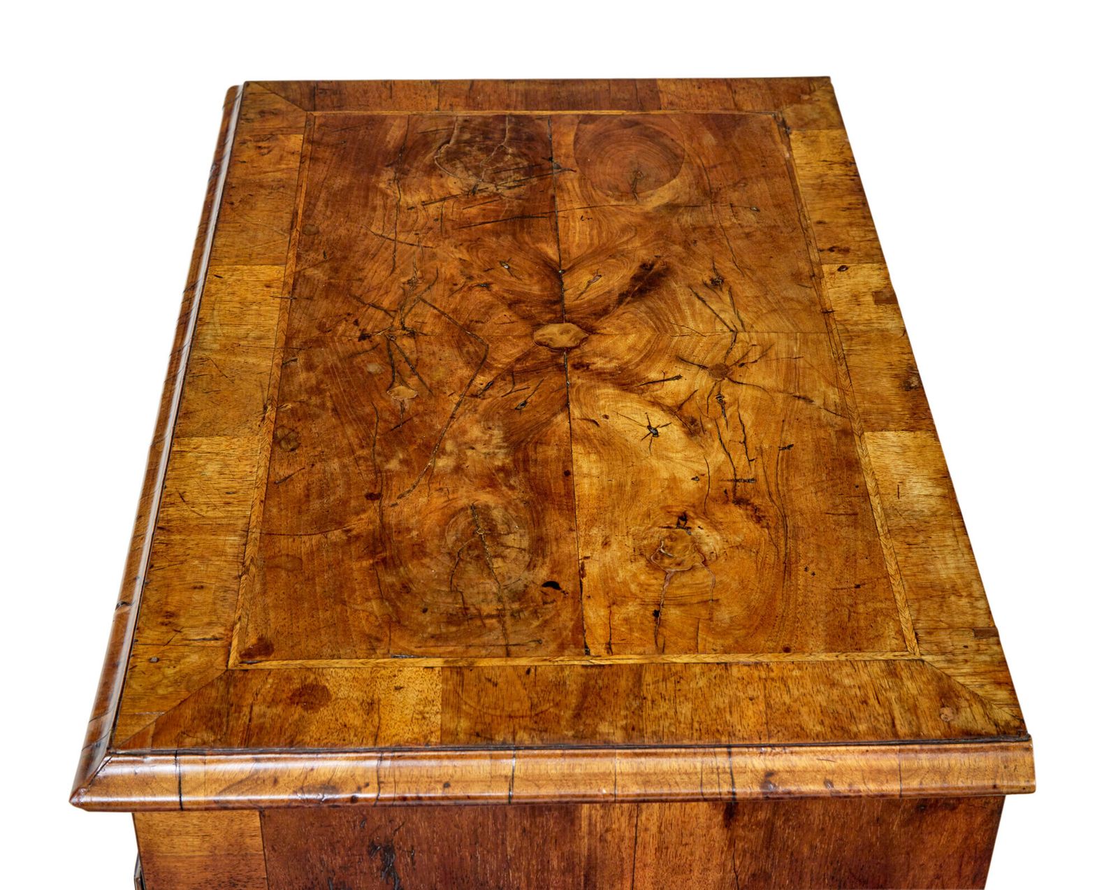 photo furniture 18th Century Queen Anne And Later Walnut Kneehole Desk