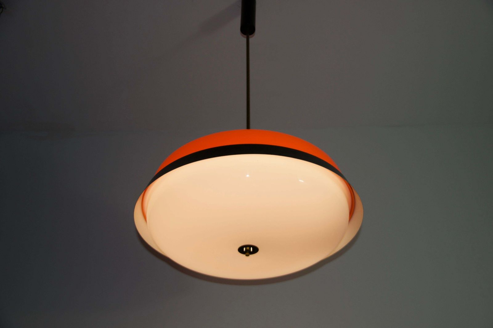 Mid Century Ceiling Lamp By Stilnovo, Italy, 1960s photo Lighting