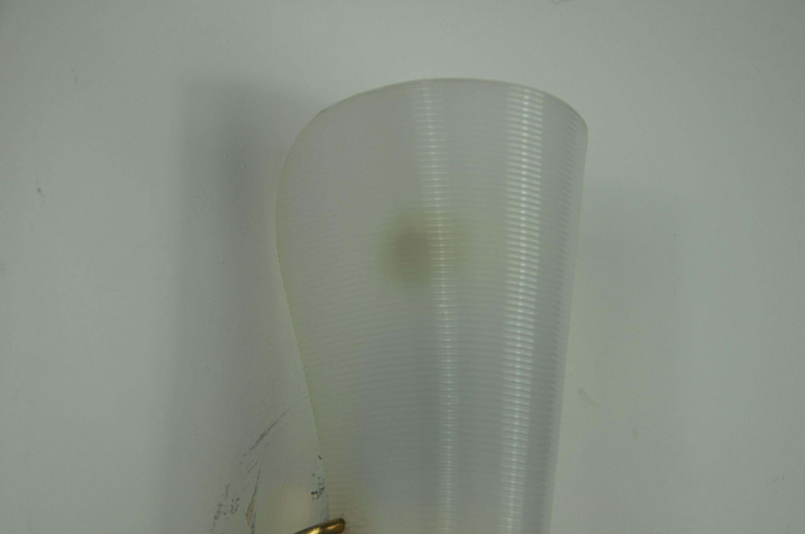 photo buy Pair Of Mid Century Brass And Plexi Glass Wall Lamps, Italy, 1960s