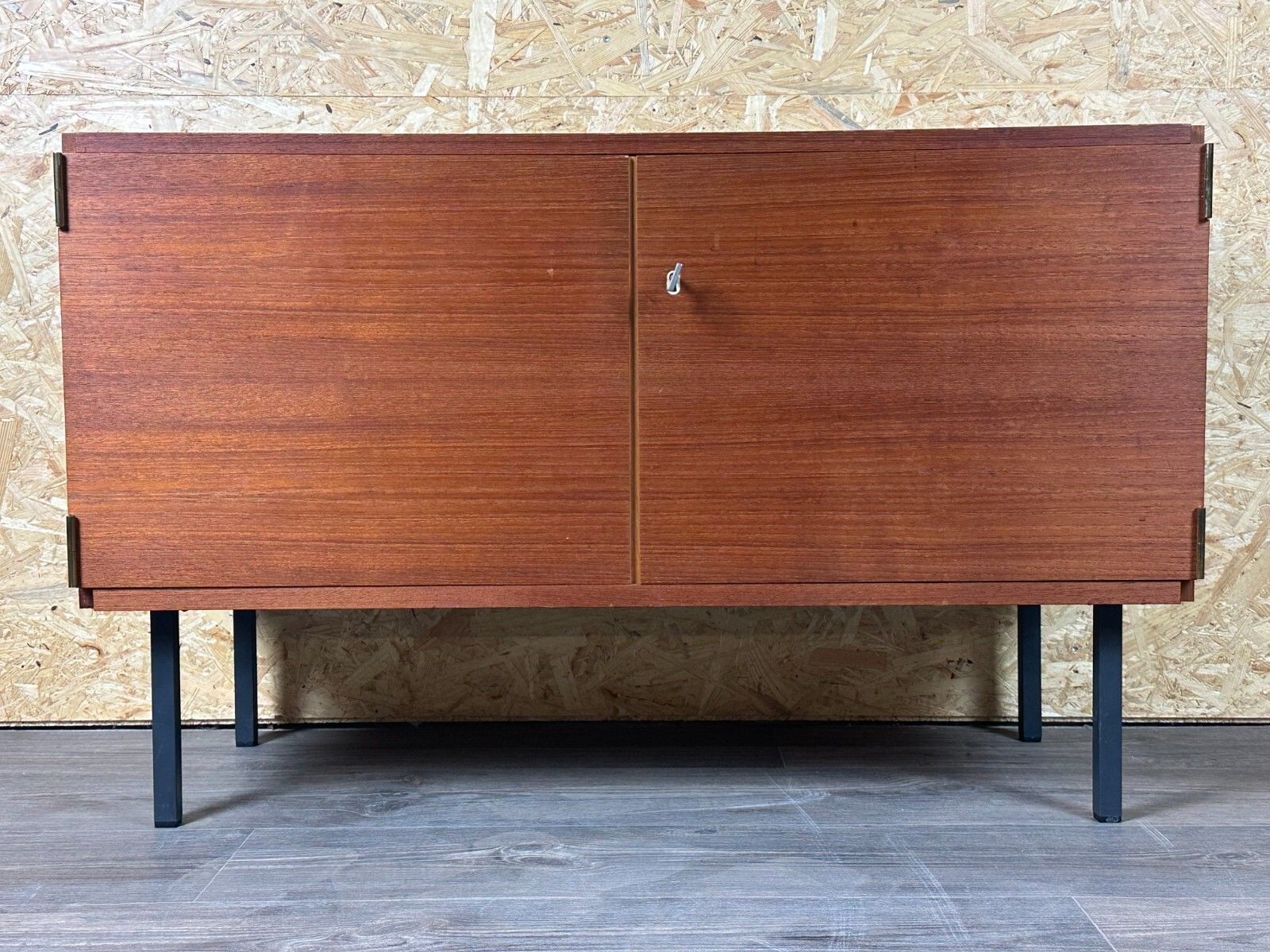 60s 70s Teak Sideboard Dresser Cabinet Rego Mobile Danish Modern Design photo furniture