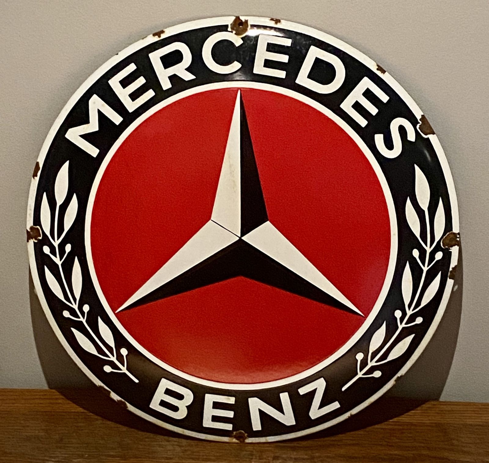 Mercedes Benz Metal Sign Dealership Showroom G Wagon Gle Eqa Eqe Cle Amg Gt Amg A 45 Slk W124 Automotive Automobile Gas Oil Gasoline Sign Maybach Car photo buy
