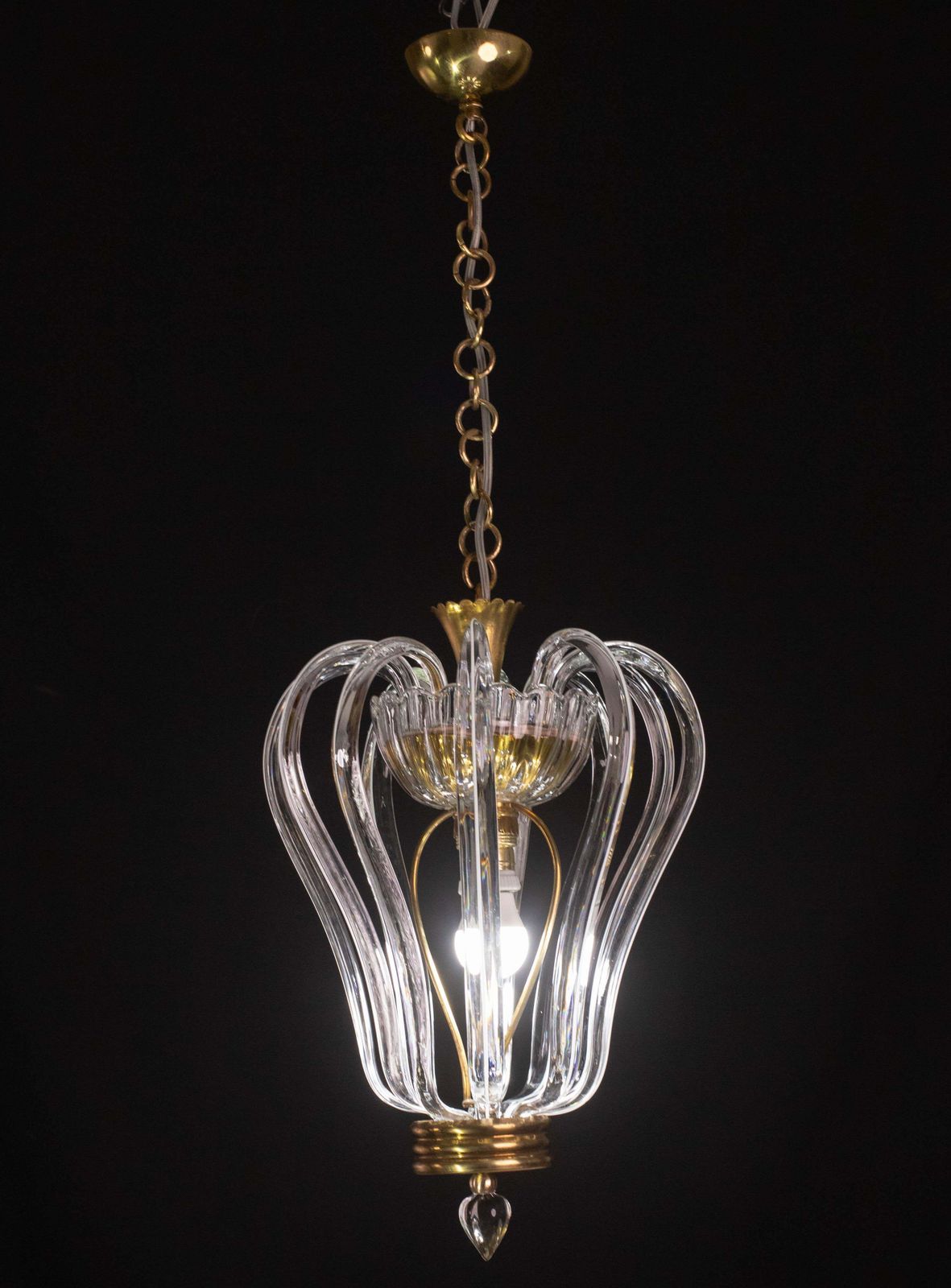 Midcentury Jewel Murano Glass Chandelier By Barovier E Toso, 1950s photo furniture