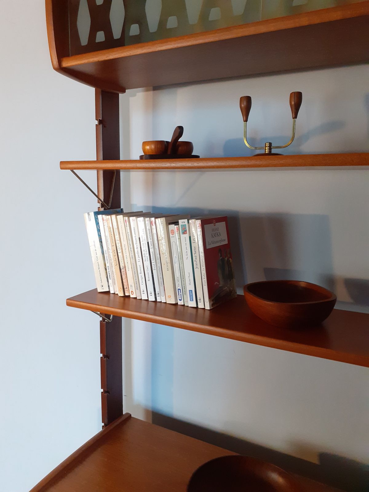 photo furniture Ergo Freestanding Unit In Teak,  Scandinavian Mid Century 1960s