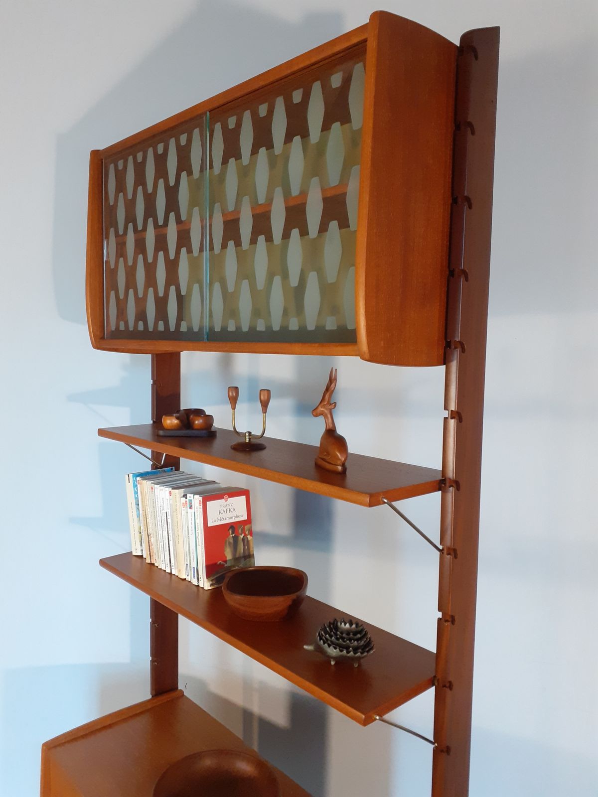 photo vinterior Ergo Freestanding Unit In Teak,  Scandinavian Mid Century 1960s