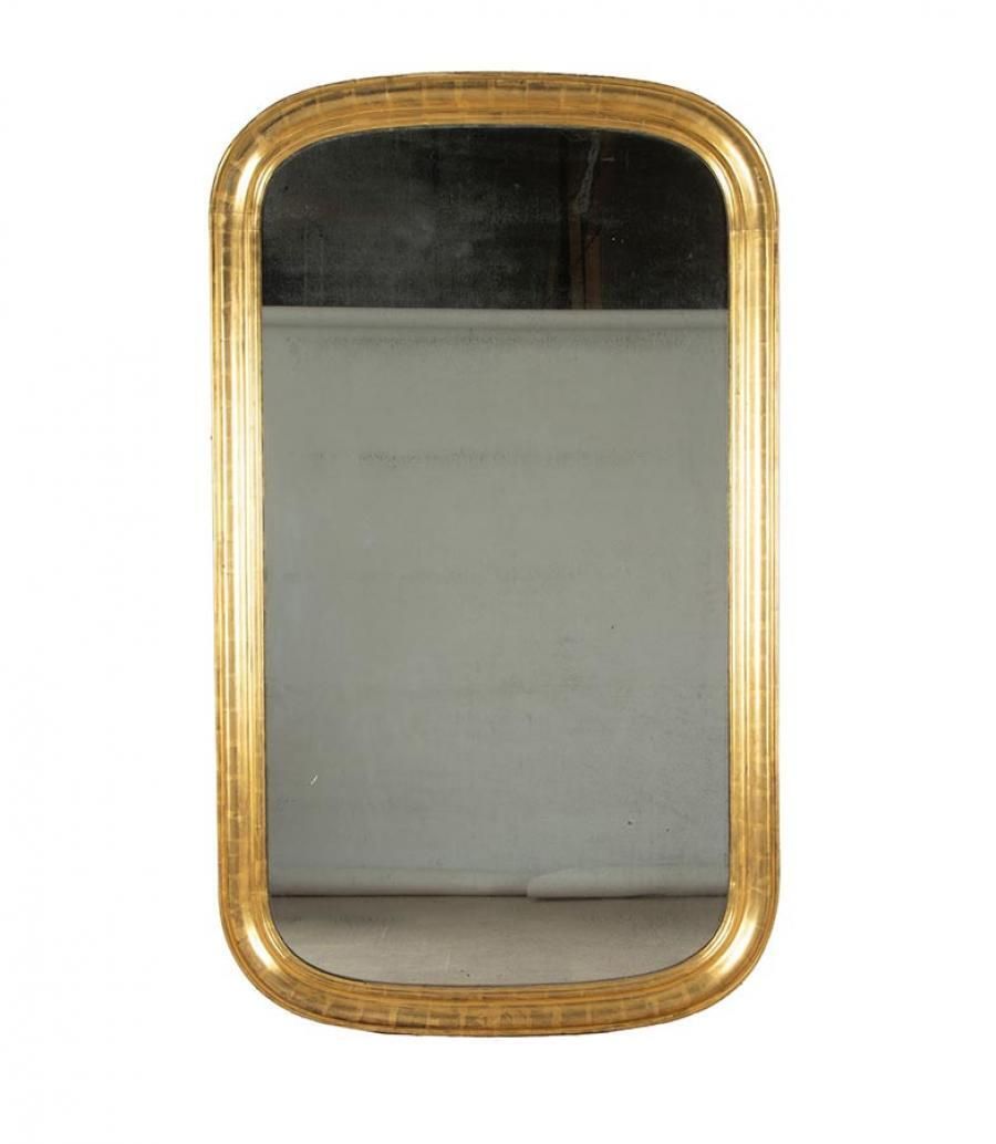 Late 19th Century French Louis Philippe Mirror