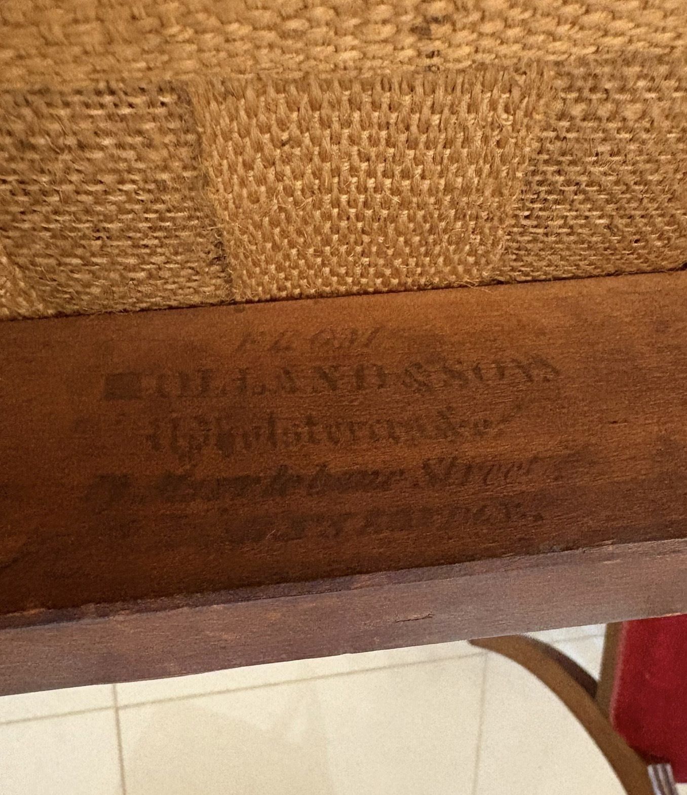 Set Of 10 Antique 19th Century Quality Mahogany Dining Chairs By Holland And Sons photo for sale