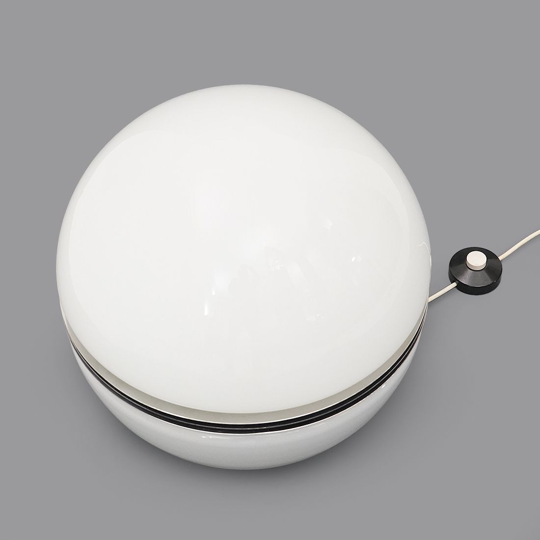 White Glass Table Lamp By Enrico Tronconi For Tronconi, 1970s photo buy