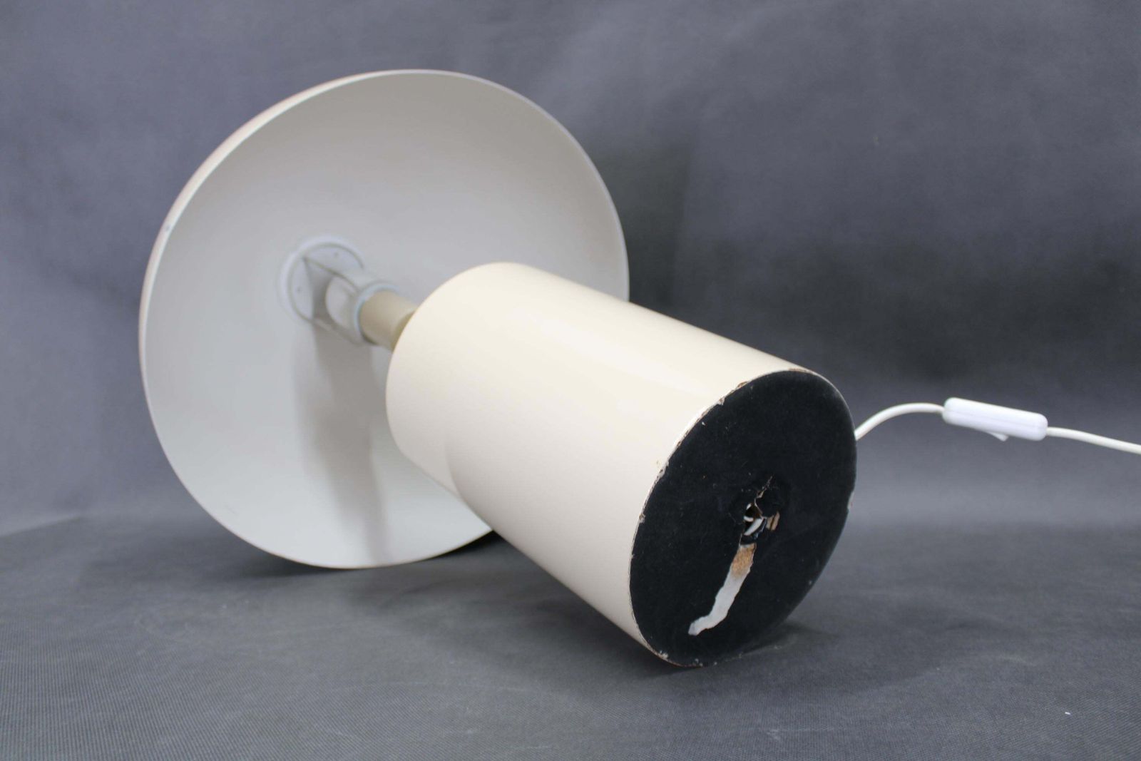 1970s Early Edition Of Vico Magistretti 'Atollo' Table Lamp For Oluce, Italy photo vintage