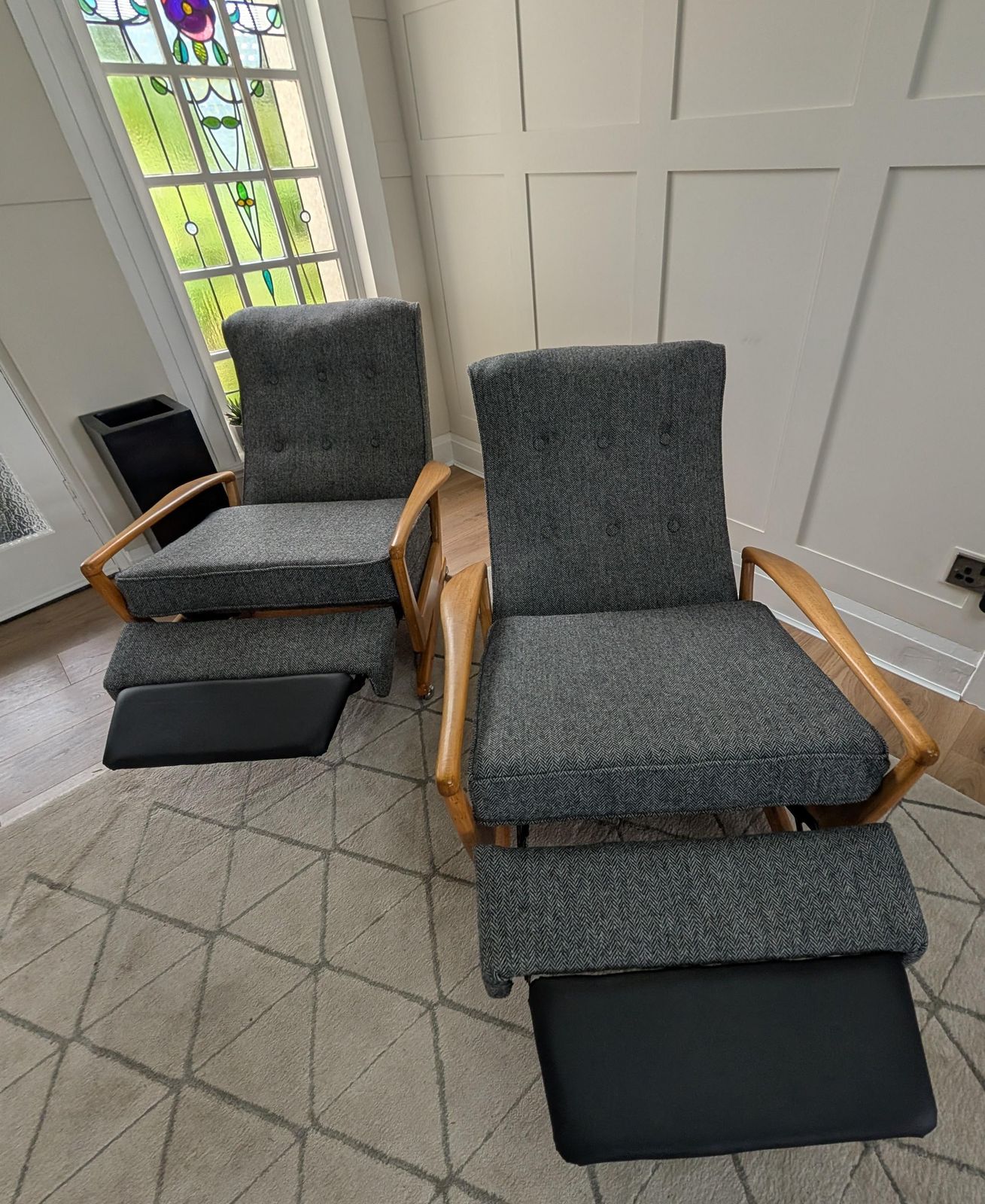 Parker Knoll Pk1020 Recliner Armchair photo vintage