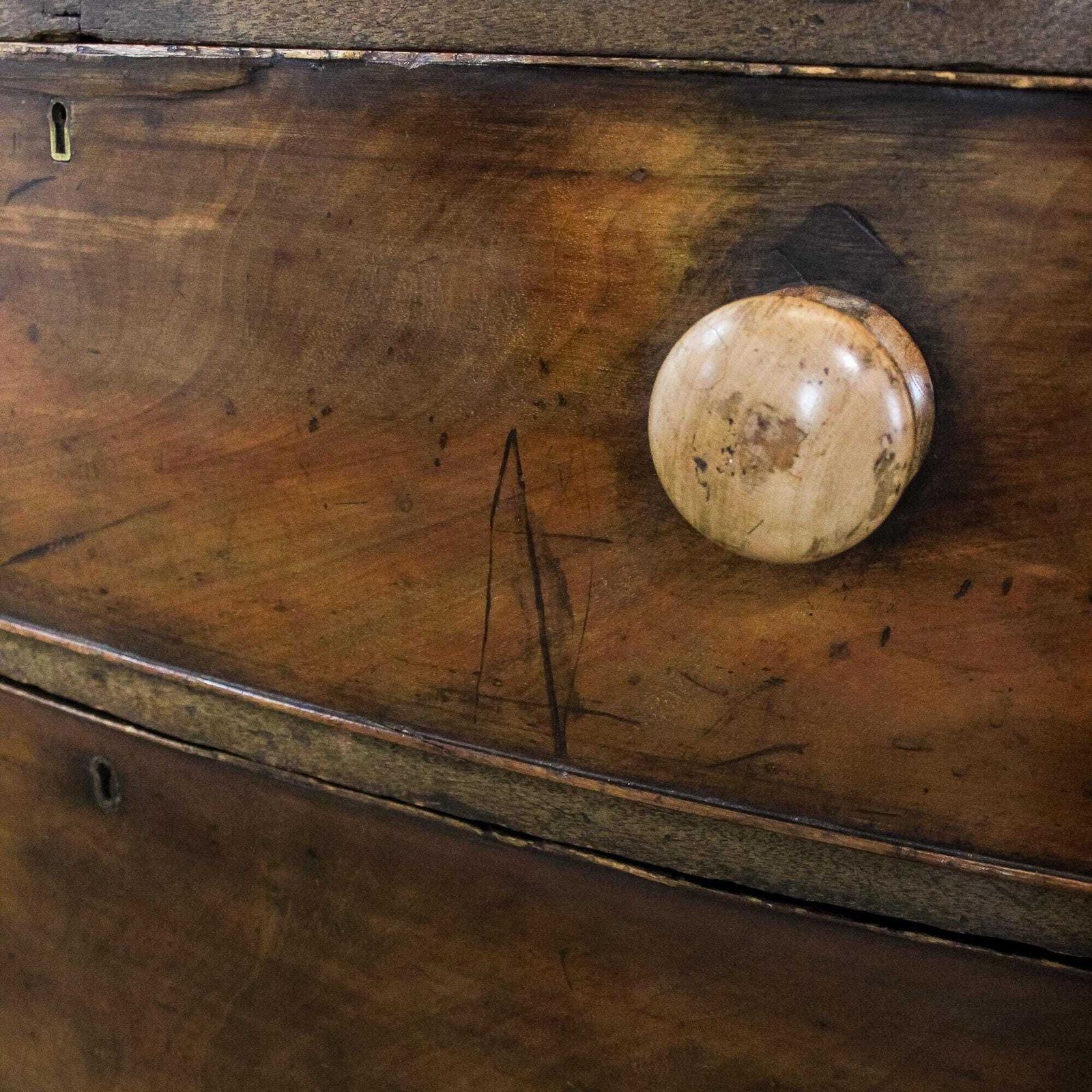 photo furniture Antique 19th Century Mahogany Bow Front Chest Of Drawers | Antique Storage | Bedroom Drawers | Antique Chest Of Drawer (M 6060)