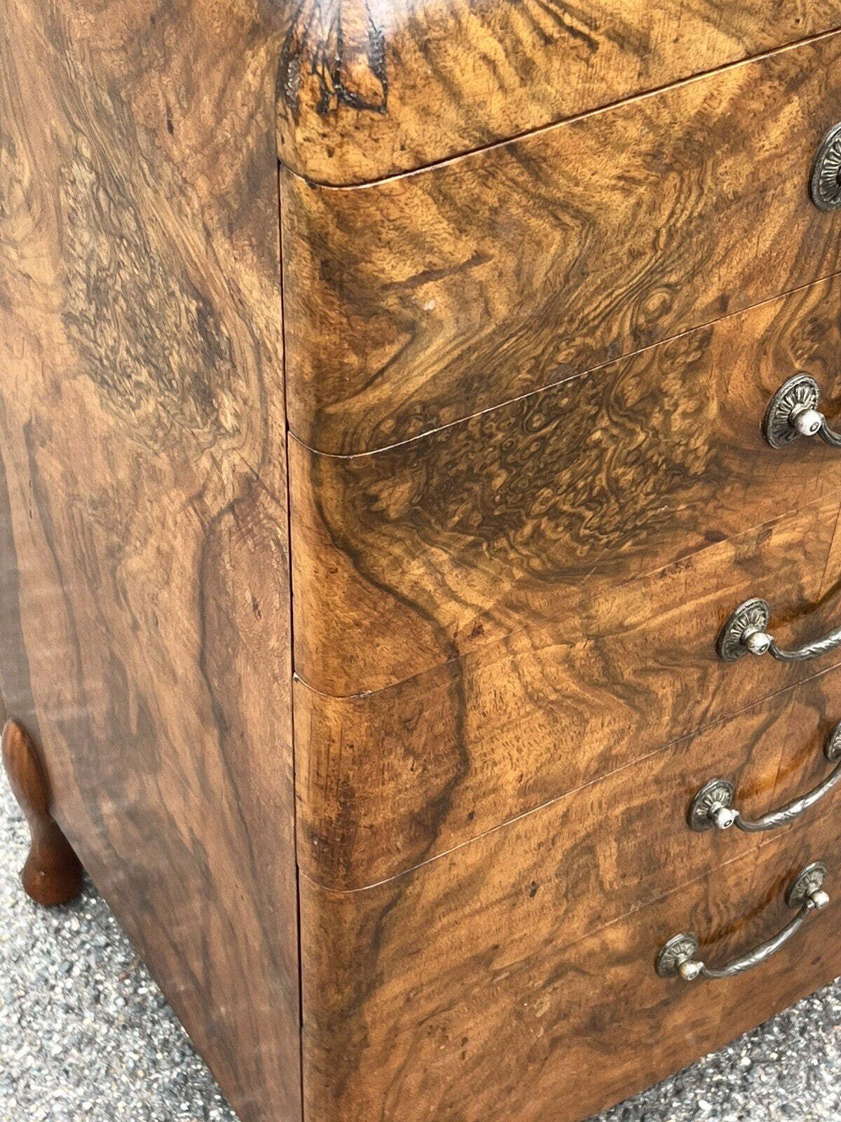 Art Deco Walnut Chest Of Drawers.Maurice Adams Of London W1. Amazing Quality. photo for sale