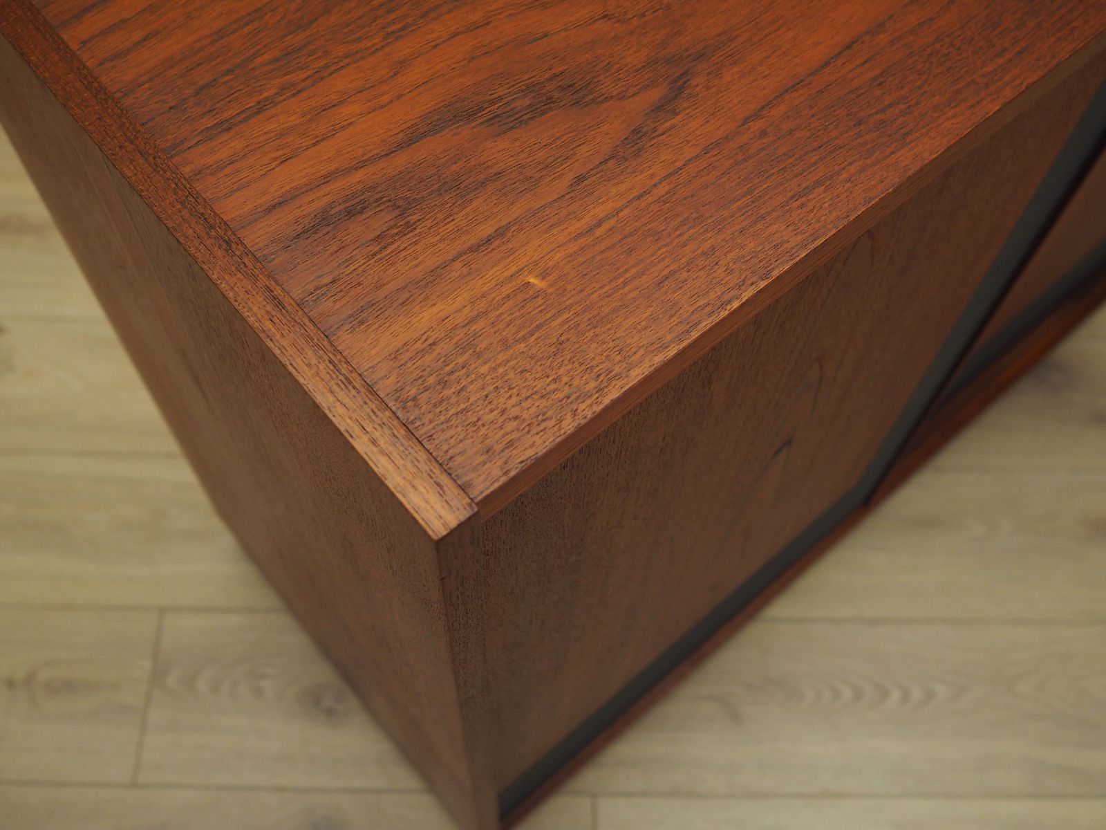Teakhouten Dressoir, Deens Design, Jaren 1970, Productie: Denemarken photo vintage