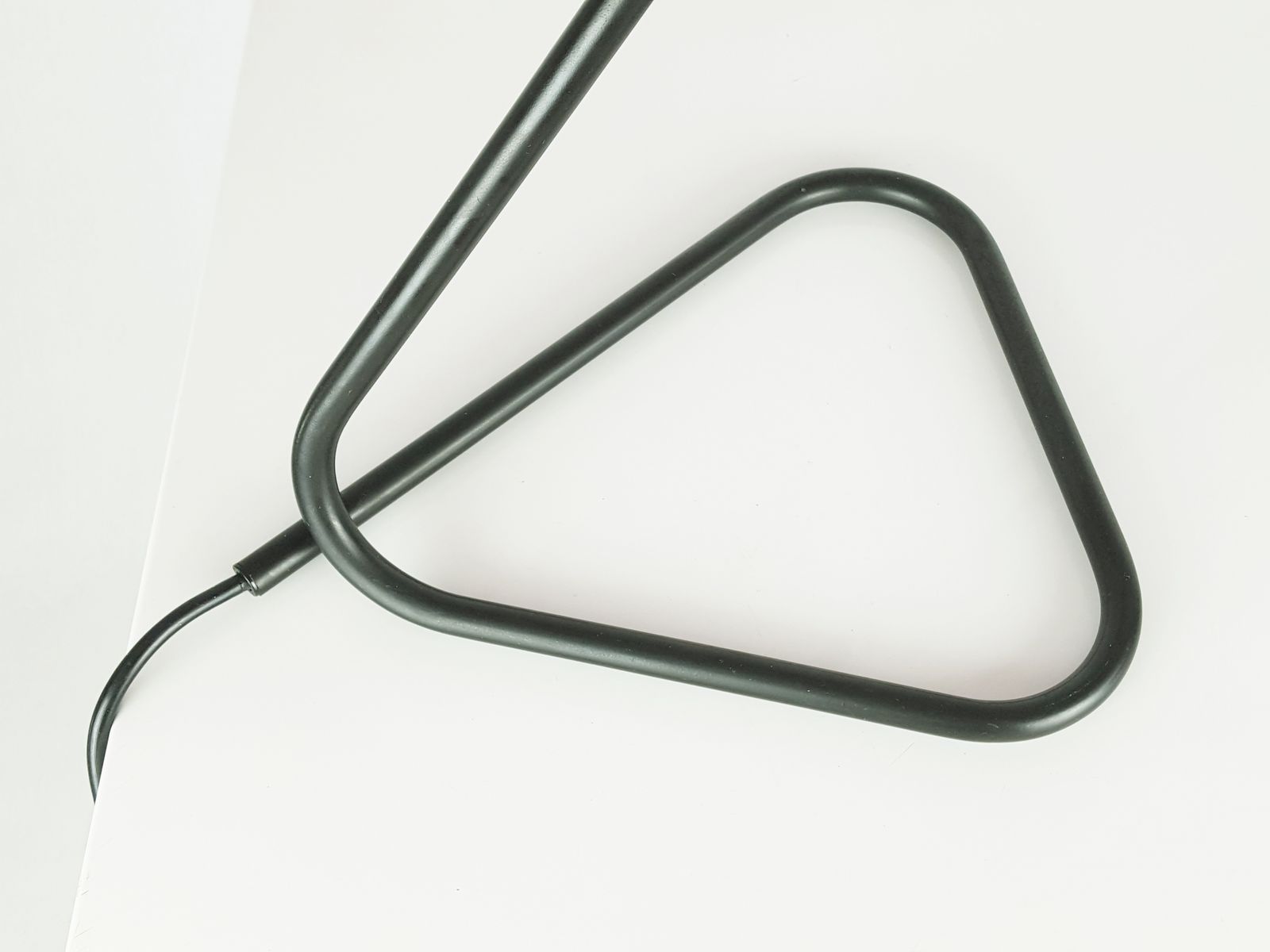 Black Metal And Aluminum Tubino Table Lamp By Achille & Pier Giacomo Castiglioni For Flos, 1970s photo for sale