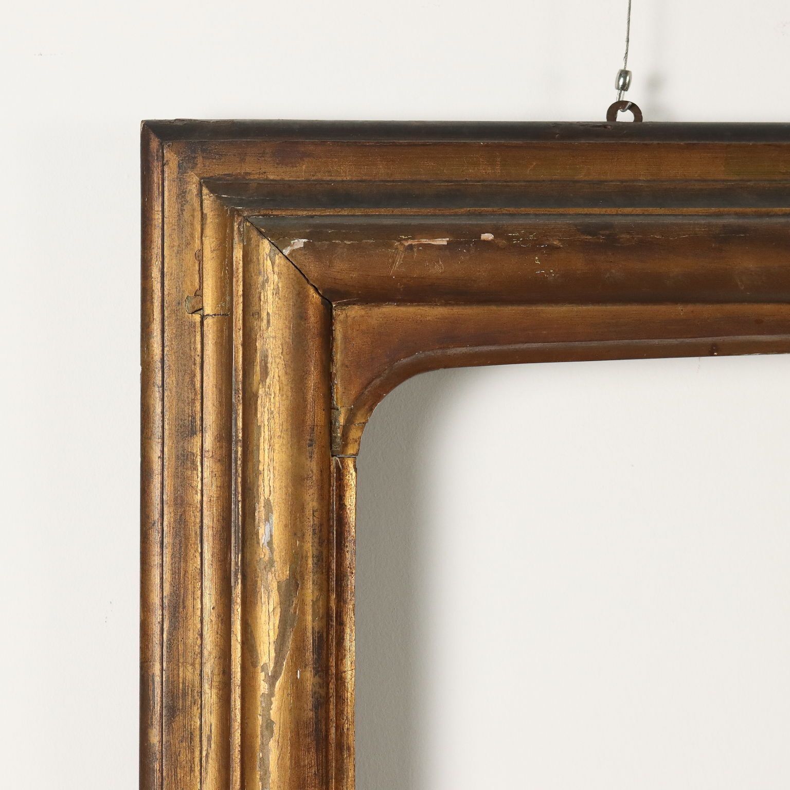 Frame Baroque Style Fir Gilded Italy XX Century photo for sale