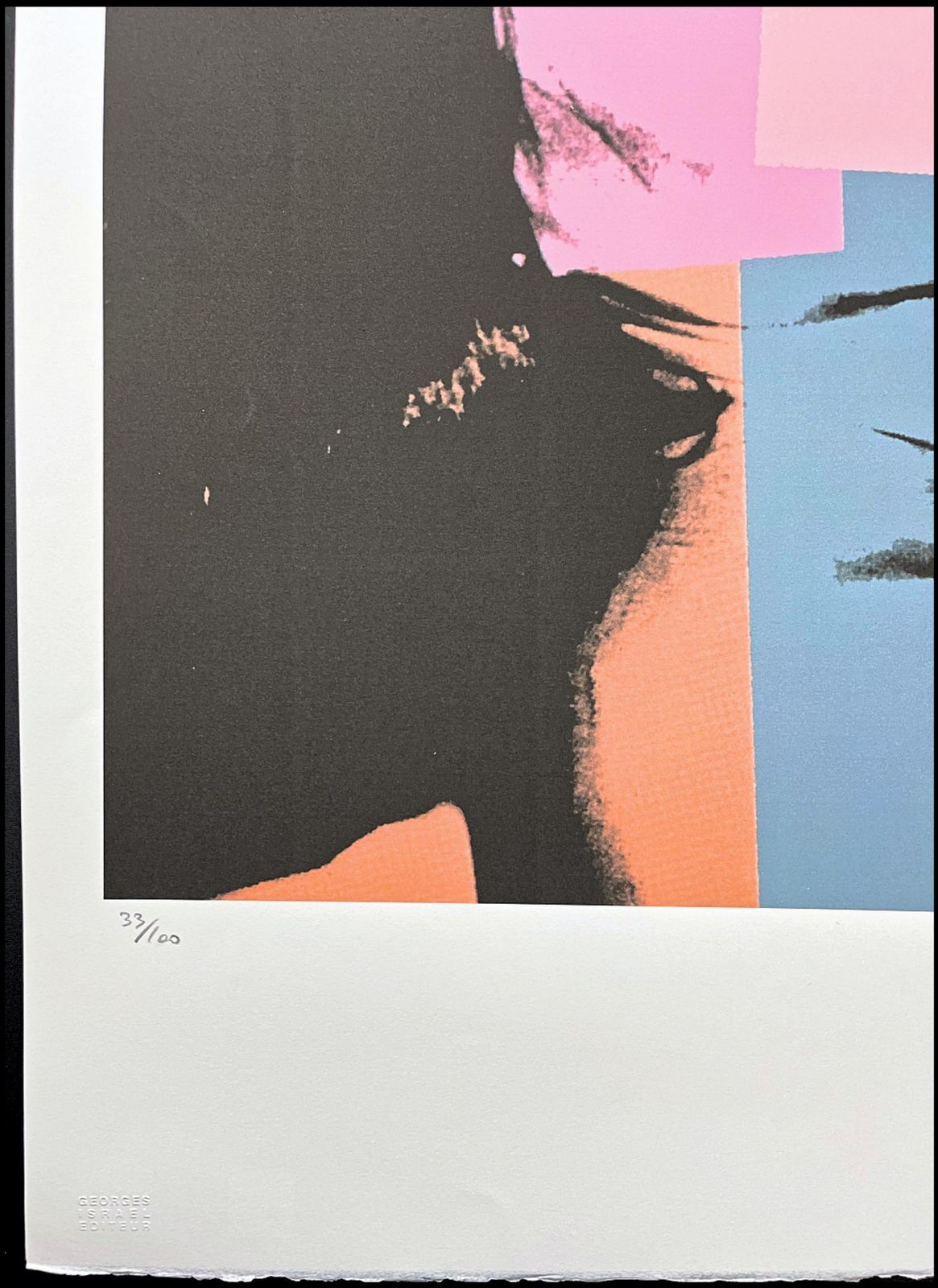 Andy Warhol   Sachiko   Signed, Numbered Edition Of 100, 38 X 56 Cm, Edition Leo Castelli photo for sale
