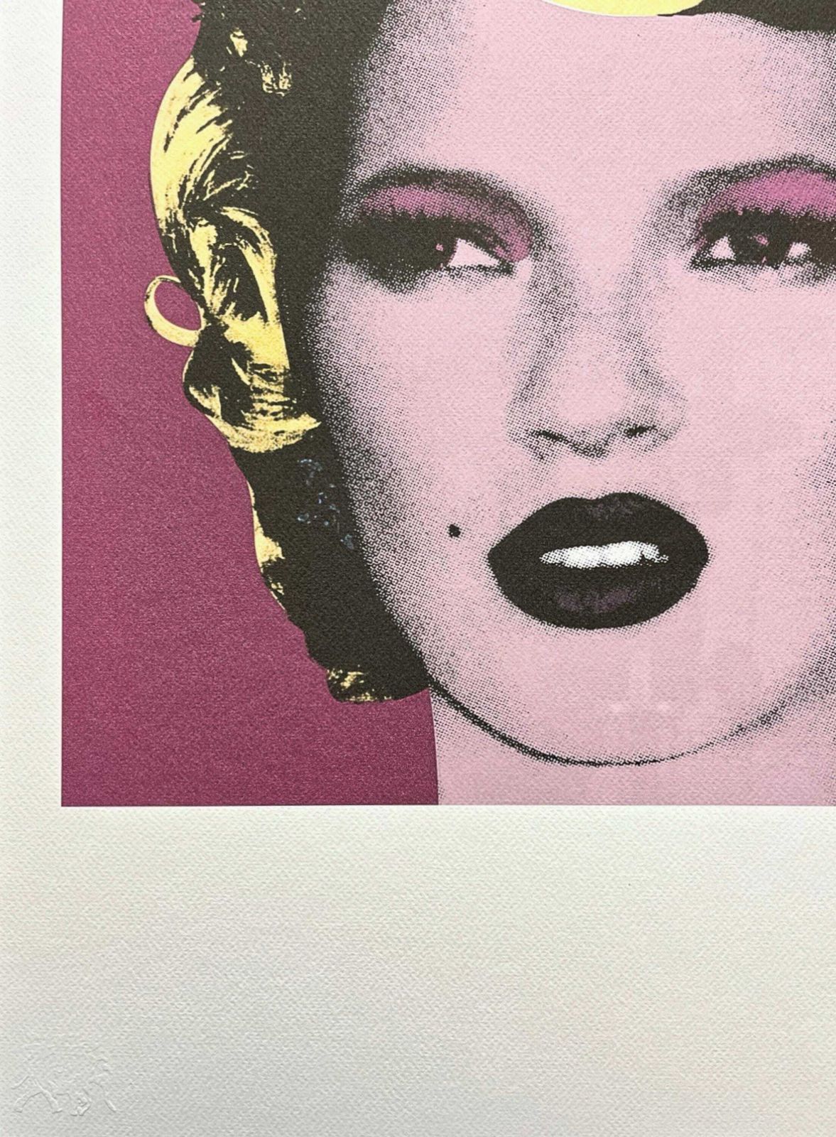 Banksy (After)   Kate Moss   Numbered Edition 119/150, Certificate, 50x70 Cm, #Banksy #Artprint #Streetart #Banksyart #Artwall #Artgift photo for sale