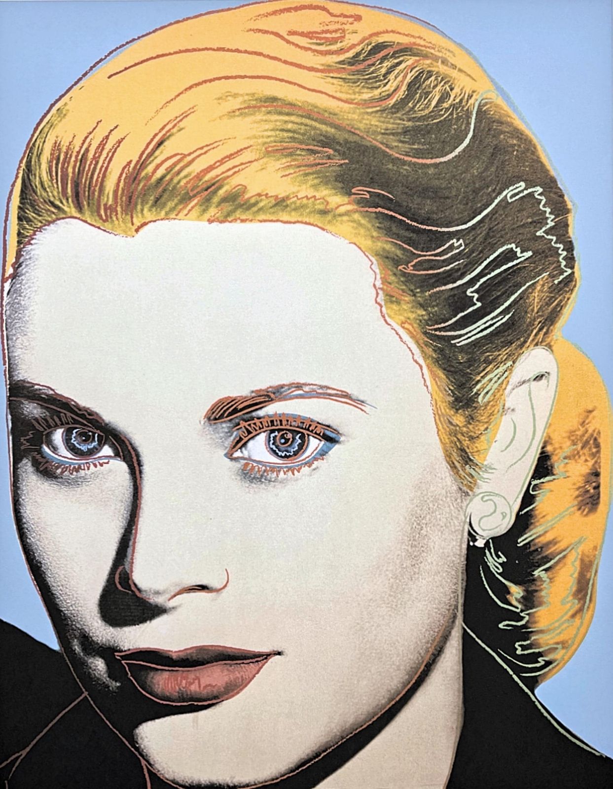 Andy Warhol (After)   Grace Kelly   Signed, Numbered Edition 37/100, 38 X 56 Cm, Edition Leo Castelli photo furniture