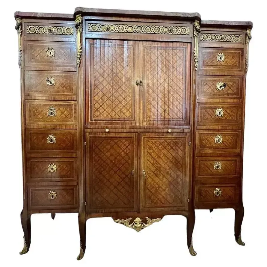 Late 19th Century Louis XV Transition Style Cabinet photo buy
