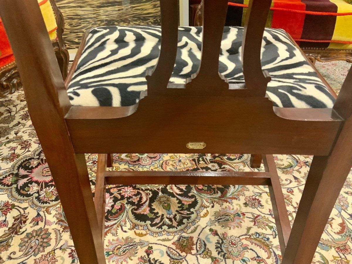 19th Century Set Of 6 Chairs From The Krieger House, Paris photo 4648.0