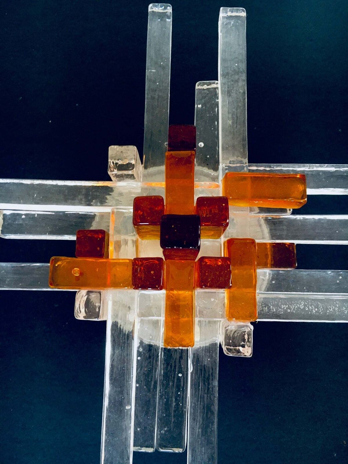 Art Glass Star Sconce Wandlamp Van Albano Poli Voor Poliarte, Murano Italië, Jaren 1970 photo buy