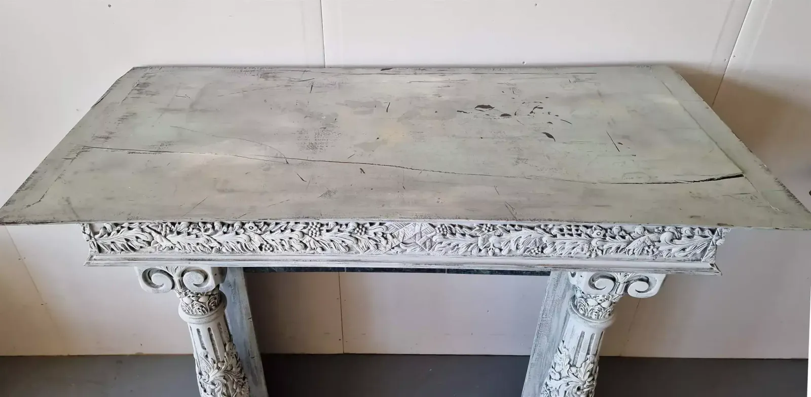 Beautifully Carved Fireplace Portal photo Home Fixtures