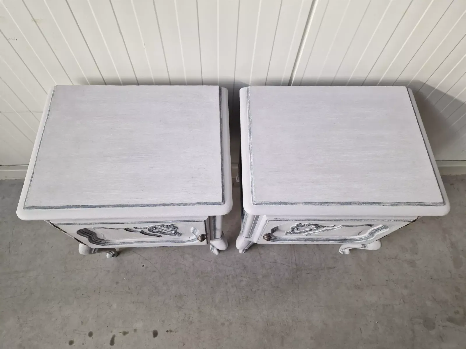 A Pair Of Nightstands, Mid 20th Century photo Furniture