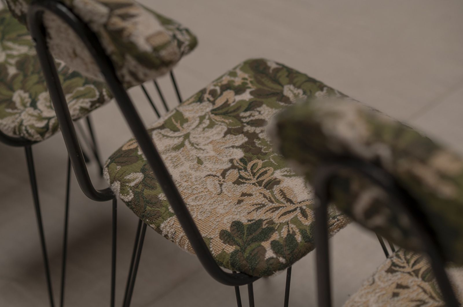 photo buy Italian Set Of Mid Century Dining Chairs, 1960s