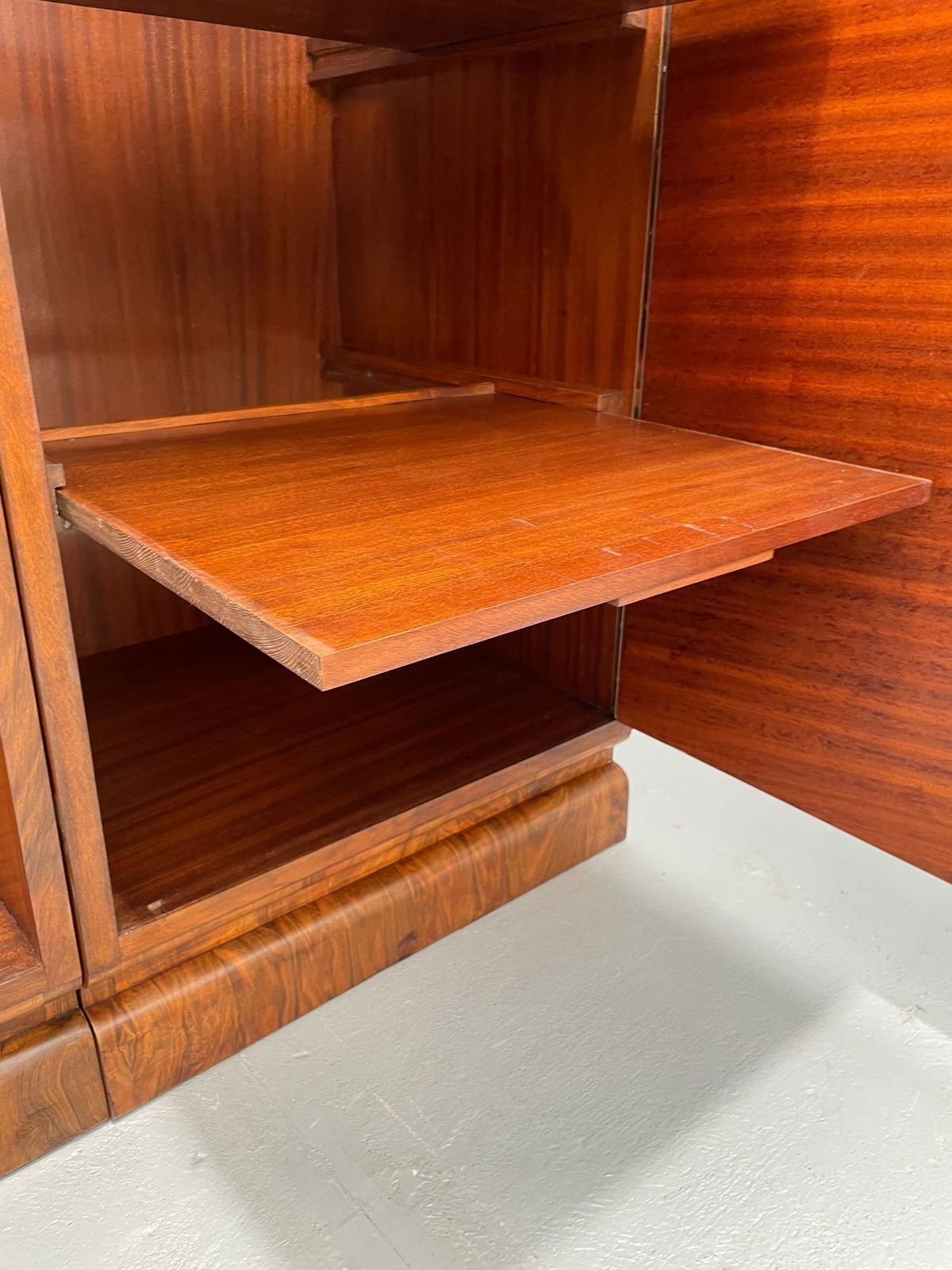 Restored Mid Century Walnut Wardrobe By Tatra Nábytok, Czechoslovakia, 1930s–1960s photo 1955.0