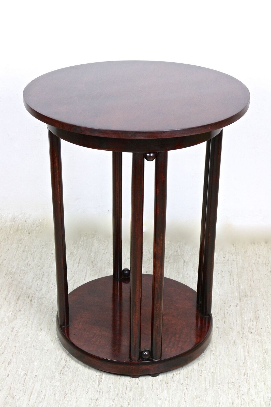 20th Century Thonet Side Table "Fledermaus", Design Josef Hoffmann, At Ca. 1906 photo vinterior