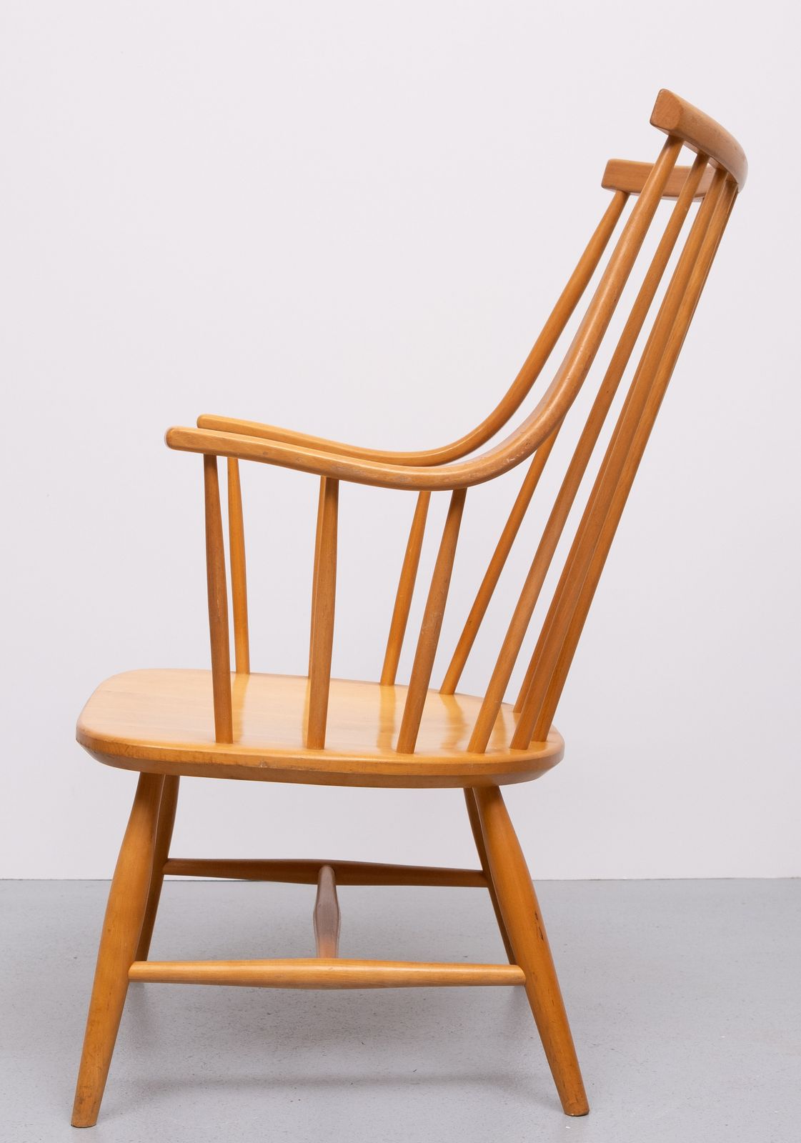 Grandessa Spindle Back Armchair By Lena Larsson For Nesto, Sweden 1960 photo furniture