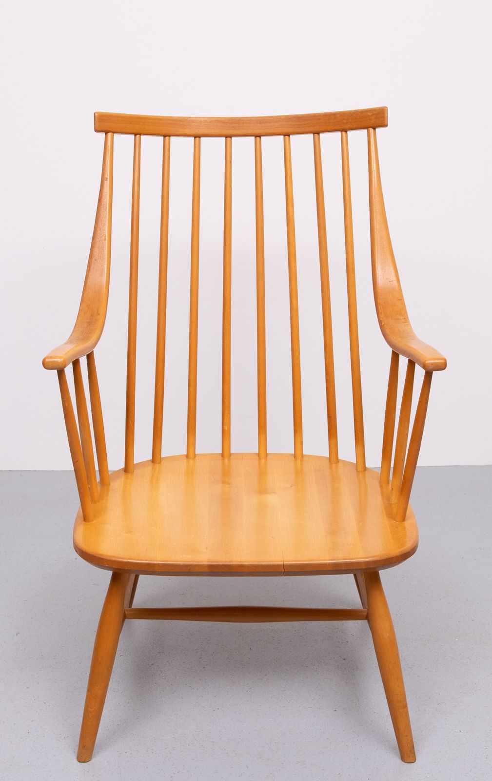 Grandessa Spindle Back Armchair By Lena Larsson For Nesto, Sweden 1960 photo for sale