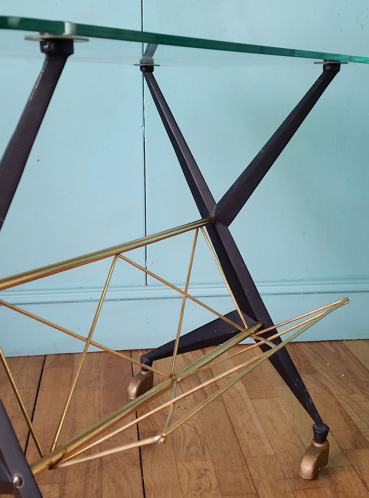 Italian Mid Century Trolley By Angelo Ostuni photo 750.0