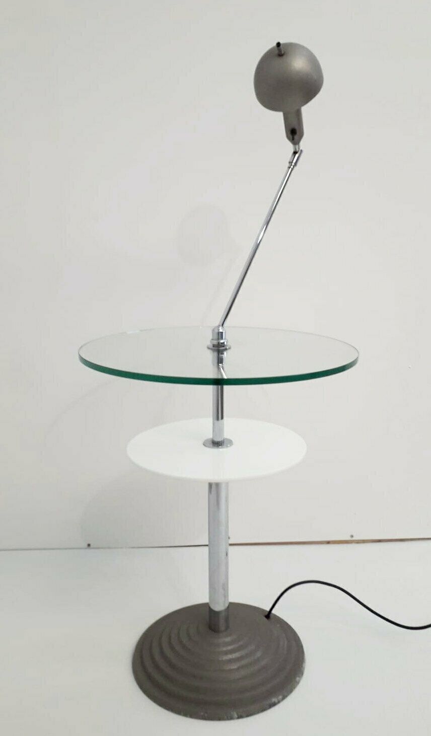 Rare Pair Of Lamp Tables By Fontana Arte photo 5916.43