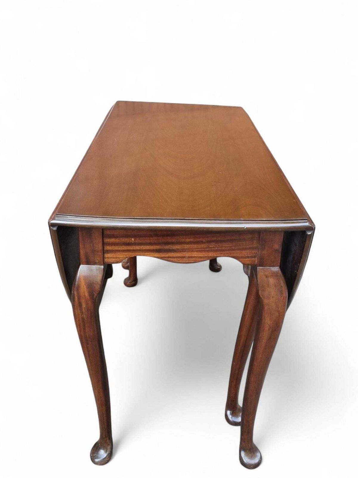 Antique Victorian Mahogany Drop Leaf Table / English 19th Century / Seats 4 8 photo buy