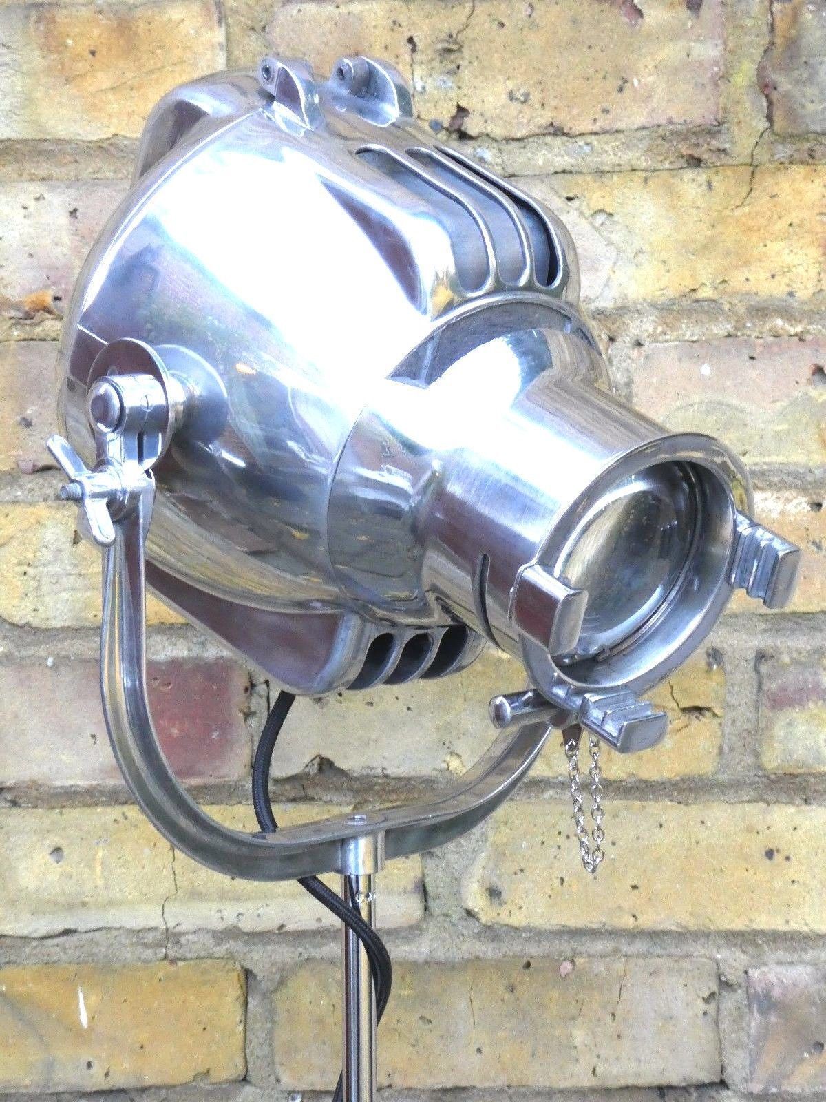 Rare Strand Theatre Film Spotlight Studio Floor Standing Standard Lamp Art Deco Mid 20th Century Patt 23 Lighting