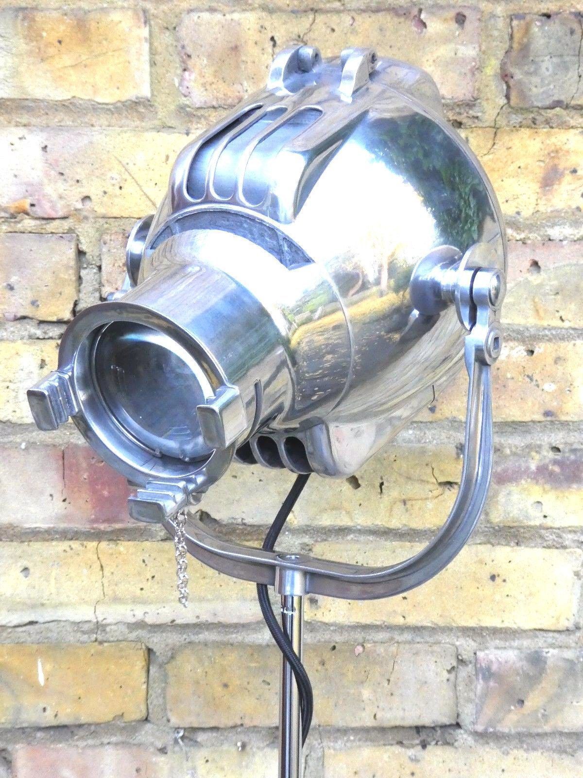 photo furniture Rare Strand Theatre Film Spotlight Studio Floor Standing Standard Lamp Art Deco Mid 20th Century Patt 23 Lighting