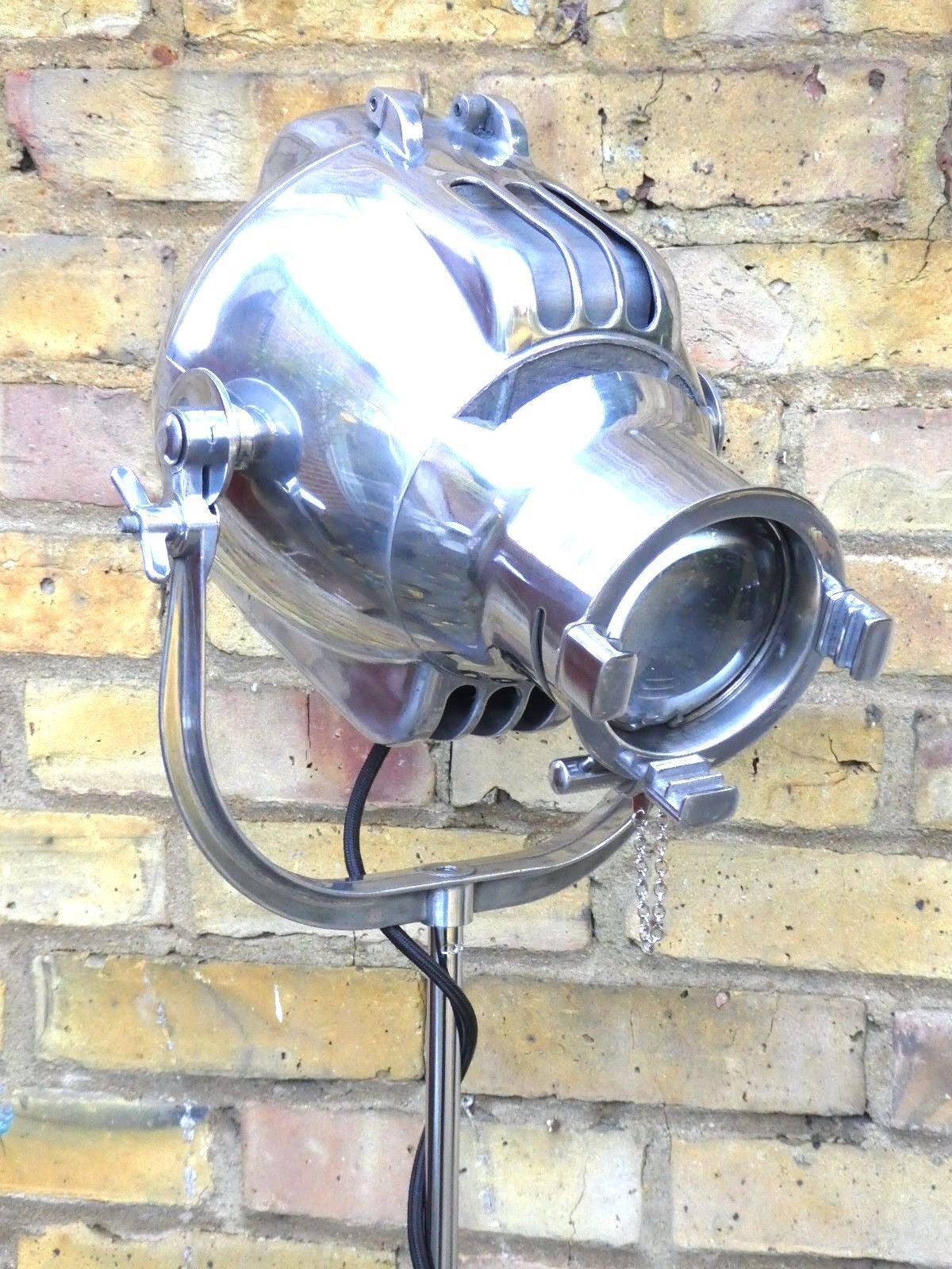 Lighting Rare Strand Theatre Film Spotlight Studio Floor Standing Standard Lamp Art Deco Mid 20th Century Patt 23 Lighting photo