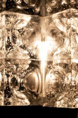 Murano Glass Wall Lamp By Albano Poli For Poliarte, 1970s photo Lighting