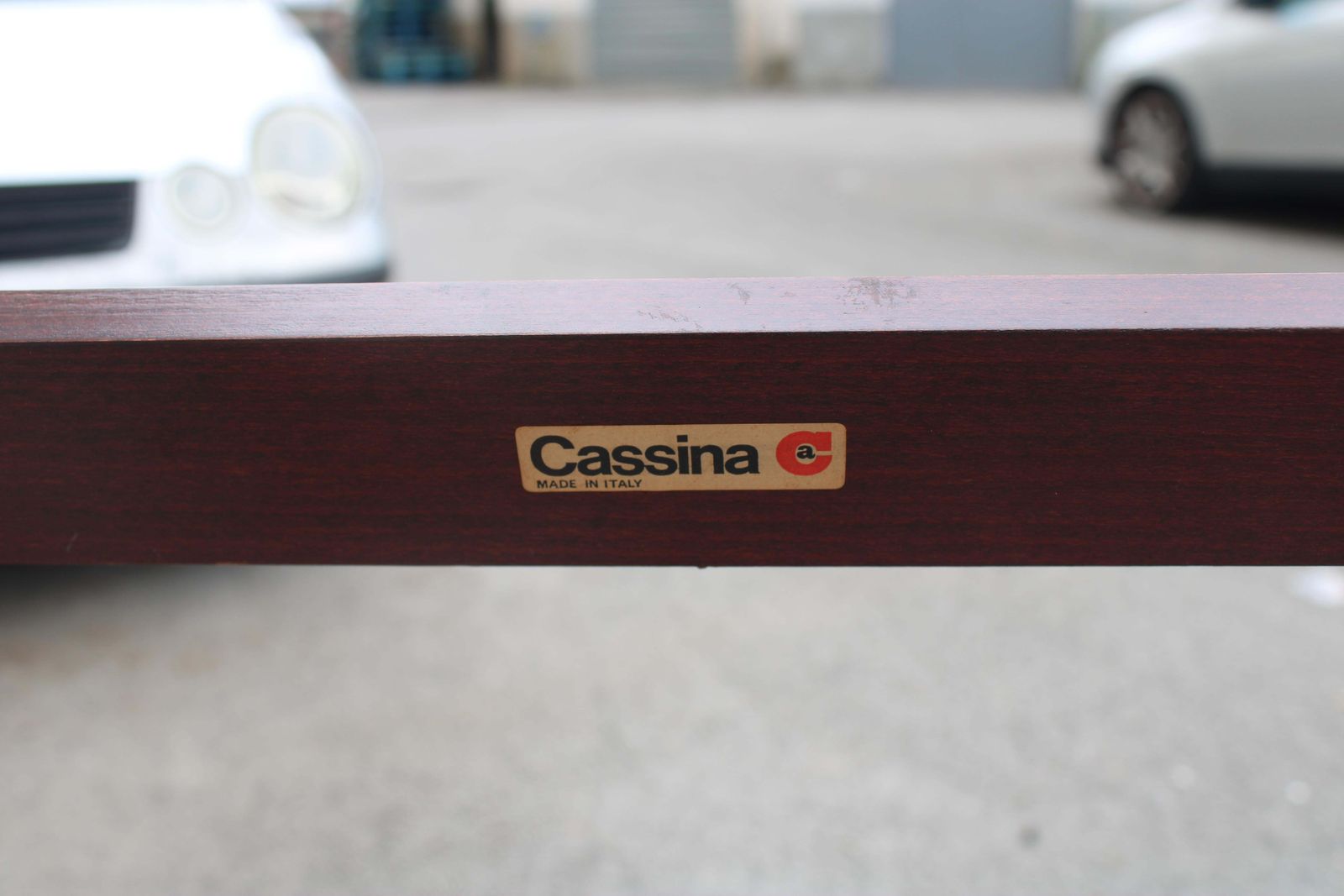 Rectangular Coffee Table Cassina 1960 Afra & Tobia Scarpa Minimal photo vintage
