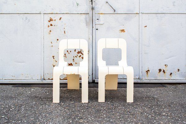 Set Of Esse Dining Chairs By Gigi Sabadin For Stilwood, 1970s
