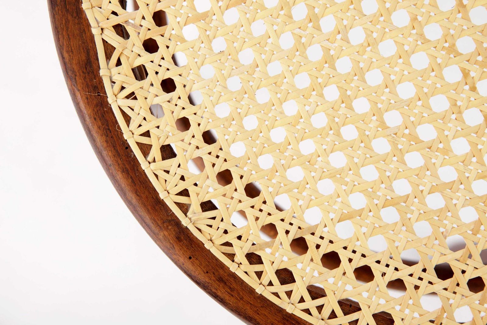 Set Of 4 Restored Viennese Café Chairs – Early 20th Century, Hand Caned Seats photo vinterior